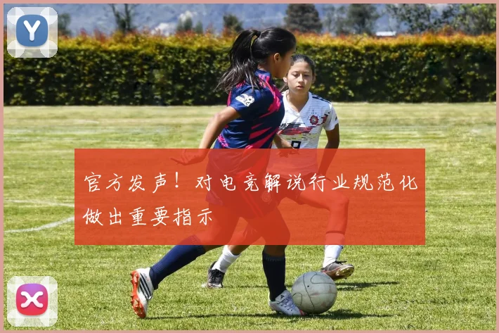 官方发声！对电竞解说行业规范化做出重要指示